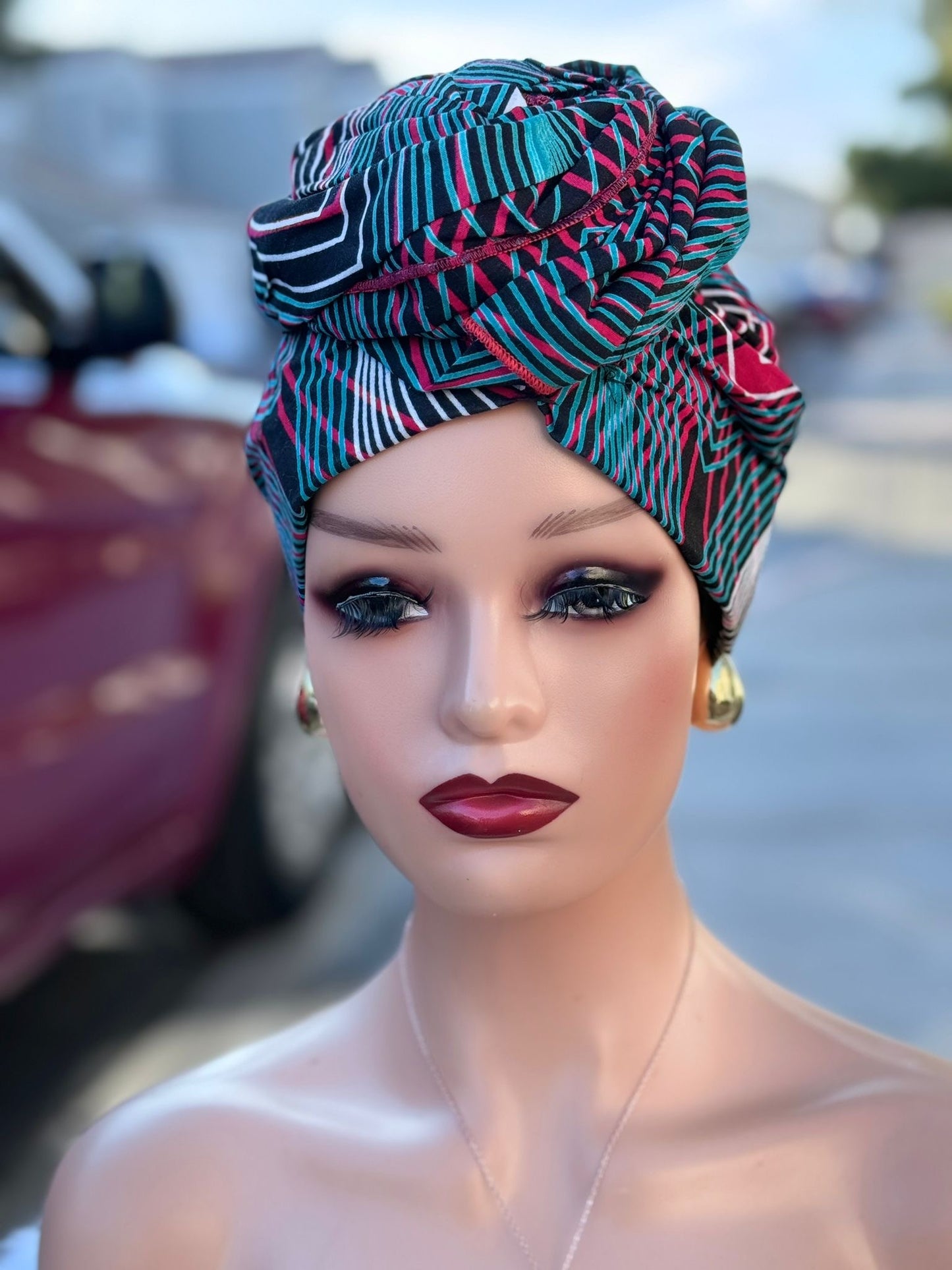 AFRICAN PRINT HEADWRAP, Ankara Head Wrap