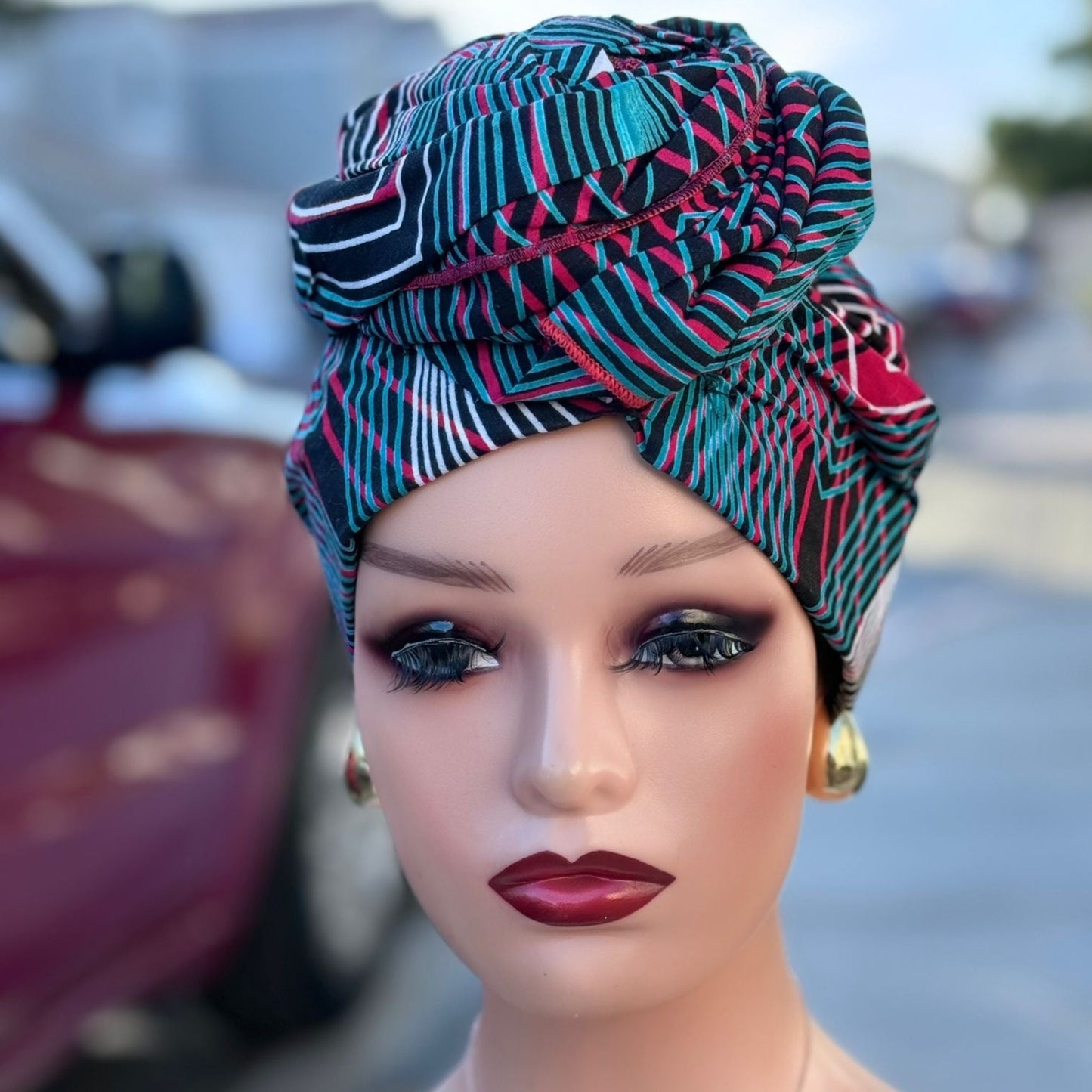 AFRICAN PRINT HEADWRAP, Ankara Head Wrap