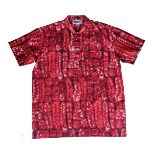 Men's European Style Shirt made with African Fabric