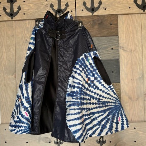 Women boho jacket: color: rastafar