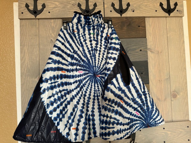 Women boho jacket: color: rastafar