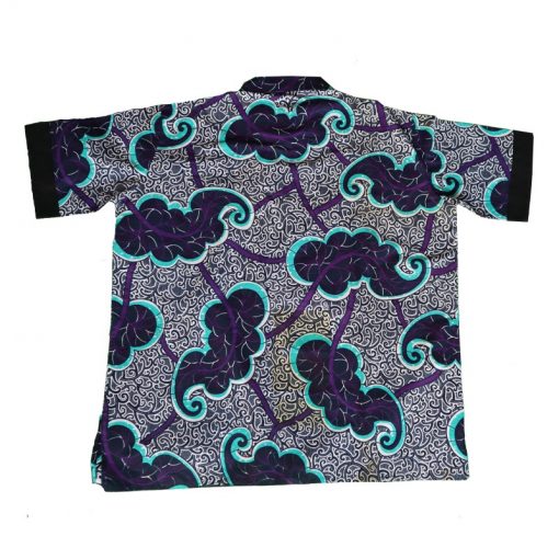 Men's European Style Shirt made with African Fabric