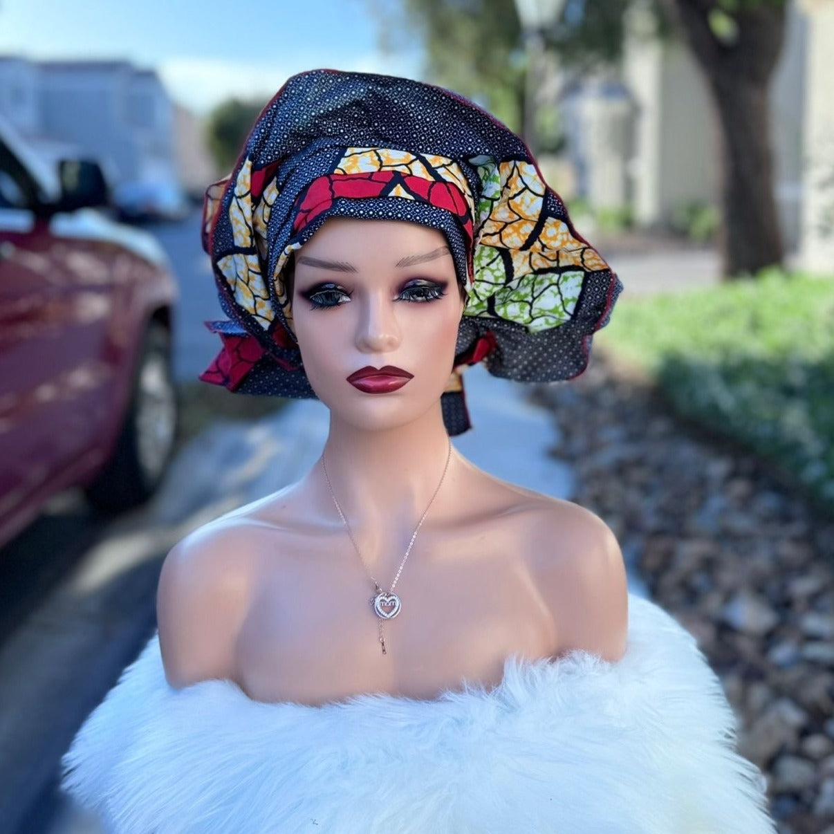 AFRICAN PRINT HEADWRAP, Ankara Head Wrap