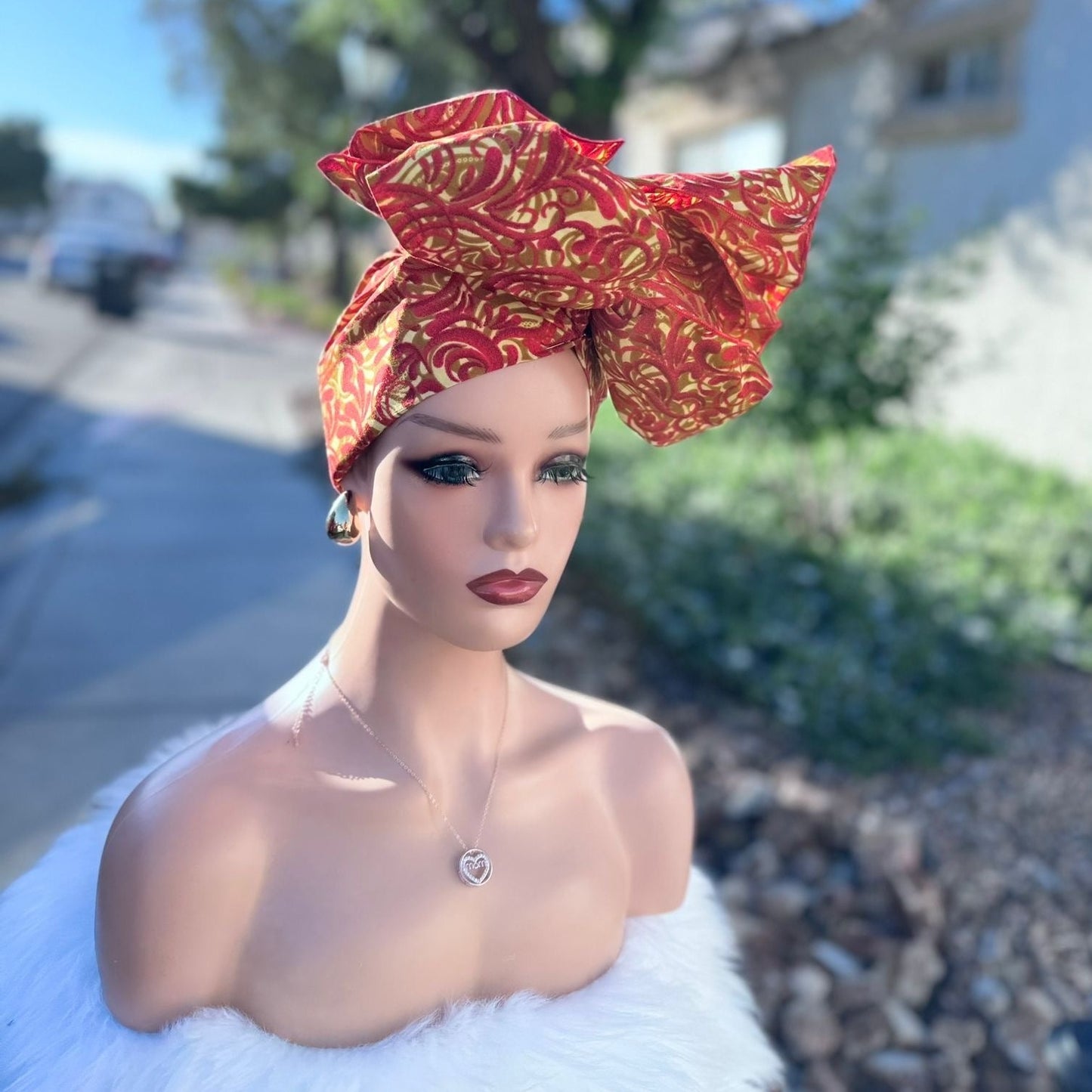 AFRICAN PRINT HEADWRAP, Ankara Head Wrap