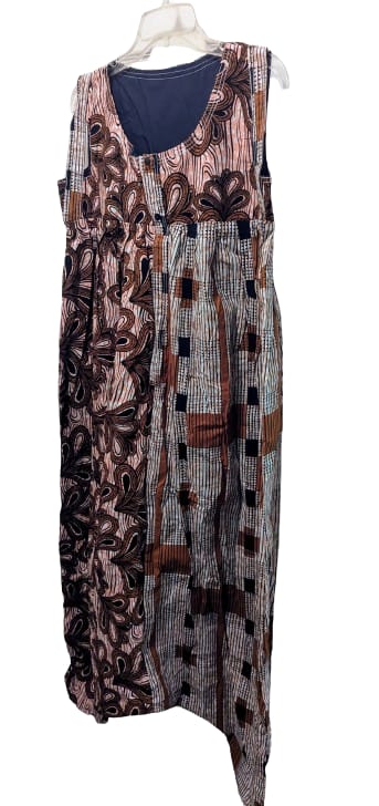 Baggyho Jumpsuit/Dress 2 in One Combo Brown Eyes Mix