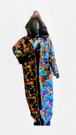 Hooded Maxi Coat Lined