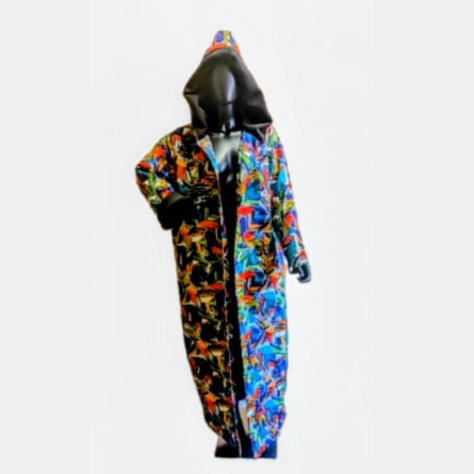 Hooded Maxi Coat Lined