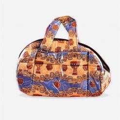 Women's Bag with Clear Cover: Made with African Fabric
