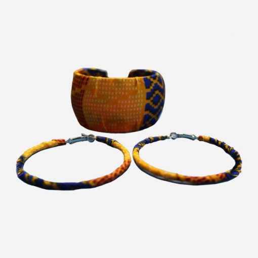 Bracelet Set w/ Hoop Earrings