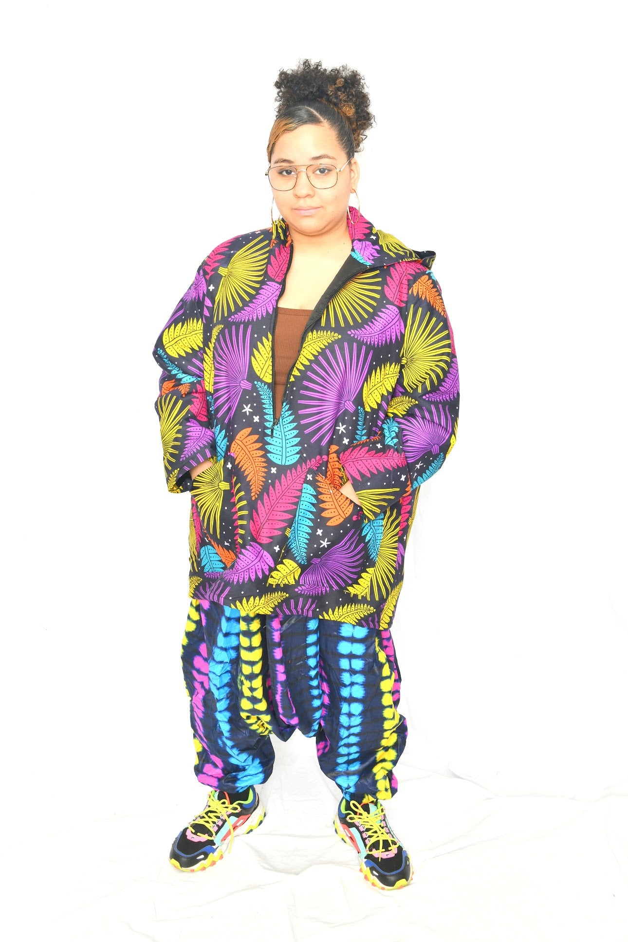 Baggyhoo pant Color : rainbo